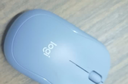 罗技（Logitech）M221 轻音鼠标 无线鼠标 办公鼠标 对称鼠标 带无线微型接收器 雾霭蓝 实拍图