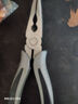 钢丝钳老虎钳子套装省力尖嘴钳斜口钳日式电工钳 8寸德式黑尖嘴钳 实拍图