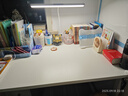 超·奈（CHAONAI）【顺丰到家】电脑桌家用台式简约办公卧室小户型学习桌简易书桌子 【单桌25MM厚桌面】白架+暖白色 长120CM宽70CM高75CM 实拍图