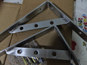 纳汇（NRH）加厚不锈钢三角支架墙上承重支撑托架直角固定三脚架置物架角码 4MM【焊接款】250x150MM（1支） 实拍图