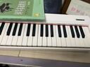特伦斯电子琴88键成人儿童智能折叠钢琴X61A/V20手卷钢琴键盘乐器 V20时尚白+专用琴包+Z型琴架 实拍图
