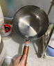 美厨（MAXCOOK）雪平锅 锤纹不锈钢奶锅 煮面汤锅宝宝辅食锅 炉灶通用MCJ4480 实拍图