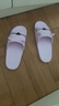 惠夫人浴室拖鞋女夏季居家防滑可爱情侣夏天家居塑料按摩凉拖鞋 小猫/ 浅紫 40-41码(适合39/40码) 实拍图