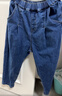 巴拉巴拉童装男童裤子简约日常儿童秋装小童宝宝长裤潮 牛仔中蓝88201 105 实拍图