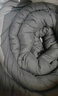 雅鹿·自由自在A类被子抗菌春秋冬季棉被芯单双人宿舍学生5斤150x200cm 古典灰 实拍图