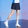 川崎（KAWASAKI）羽毛球服 运动短裙女防走光半身裙 SK-K2781 黑色 S 实拍图