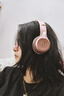 beats Solo3 Wireless 头戴式 蓝牙无线耳机 手机耳机 游戏耳机 玫瑰金 实拍图