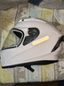 YOHE新国标A类摩托车头盔男士电动车安全帽四季通用骑行机车全盔Y70 奶白 中  实拍图