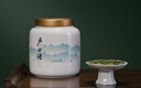 卢正浩绿茶西湖龙井特级200g2025新茶明前茶叶礼盒高档瓷罐狮峰送礼 实拍图