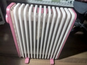 美的（Midea）【樱落】取暖器/电暖器/电暖气家用/烤火炉/13片大面积/电热油汀/油酊/电热器/电热取暖器HYX22K 实拍图