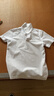 361°运动翻领t恤2025年春夏季新款休闲透气短袖情侣POLO衫开学季 【男款】本白 M 实拍图
