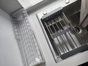 护家 沥水碗架厨房碗碟置物架不锈钢台面柜内抽屉放碗盘架窄缝收纳架 【实芯加粗钢材】碗碟架*加长款 实拍图