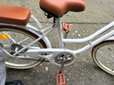 飞鸽（FG FLYING PIGEON）儿童自行车7-12岁自行车儿童单车小孩自行车成人通勤车自行车学生 标配珍珠白|单速|辐条轮+礼包 20寸适合130-160cm 实拍图