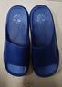 回力静音男士室内户外穿厚底防滑速干洗澡凉拖鞋HL3A23深蓝44-45码 实拍图