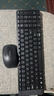 罗技（Logitech）MK220 键鼠套装 无线键鼠套装 办公键鼠套装  多媒体键鼠套装 带无线2.4G接收器 黑色 实拍图
