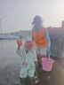 古伊萨儿童赶海服男女涉水服雨鞋雨靴连体赶海服防水涉水裤YX1056 26 实拍图