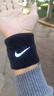 耐克 耐克运动护腕吸擦汗手腕套黑色当季新款N1012405010OS/II5301 实拍图