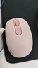 罗技（Logitech）M196 无线蓝牙鼠标 办公鼠标 笔记本商务办公家用 小巧便携 对称手型 玫瑰粉 实拍图