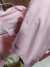 缤棉睡衣女秋冬季纯棉质长袖开衫套装春夏韩版甜美宽松大码女士家居服 粉色蓝羽毛 XL（120-140斤） 实拍图