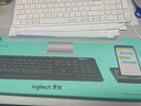 罗技（Logitech）MK220 键鼠套装 无线键鼠套装 办公键鼠套装  多媒体键鼠套装 带无线2.4G接收器 黑色 实拍图