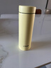 虎牌（TIGER）梦重力轻量便携不锈钢保温保冷水杯MMP-B30C-YP日光黄300ml 实拍图