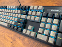 达尔优 石墨金LK175有线/EK810无线双模USB机械键盘笔记本电竞游戏网吧网咖家用办公CF吃鸡 LK175有线版【黑轴】 官方标配 实拍图
