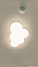 雷士（NVC）LED卧室吸顶灯护眼全光谱智能遥控房间灯云朵造型儿童房灯具 全光谱云朵 65W 智控调光 实拍图