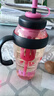 【京东物流】水杯冰霸吸管杯高颜值学生茶水分离大容量杯子 【专享价】肚肚杯1个-红色 实拍图
