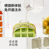 京东京造 冰壶 COOL爽冰壶制冰模具制冰盒配吸管绑带（绿色）500ml 实拍图