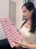 软硅胶指压板超慢跑足底按摩垫原地跑步通经络室内脚踩脚垫 樱花粉 实拍图