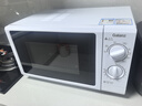 格兰仕（Galanz）微波炉烤箱一体机家用微波炉23升大容量微波炉平板式机械式旋钮老人用简单光波炉 G70F23P-G5(W0) 实拍图