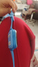 飞利浦（PHILIPS）儿童电话手表W2208A 防水定位可插卡视频通话长续航智能手表中小学生天才儿童礼物 星空蓝-XFQ 实拍图