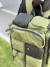 立正（Lezener）香港原创品牌防水大容量休闲旅行出差户外登山电脑双肩背包男女士 军绿色【原创设计师品牌】键盘格设计 实拍图