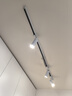 雷士（NVC） LED导轨射灯高亮背景墙展厅服装店照明COB明装吸顶轨道灯天花灯 白色-10W暖白光-需自购三线导轨 实拍图