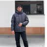 波司登（BOSIDENG）冬季羽绒服男士宽松短款休闲加厚连帽圆领休闲百搭外套 【店长推荐】星尘灰8F63 L 180/100A 体重约140-155斤 实拍图