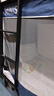 名创优品遮光蚊帐宿舍床帘 防蚊遮光一体式全封闭全包围大学生防蚊帐子 【miniso-藏青】四面超强遮光 90cm*190cm 三开门宽高可伸缩支架 实拍图