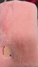 彩虹暖手宝热水袋电热暖手宝暖肚子暖水袋暖脚暖身暖手宝宝充电 粉色 实拍图