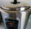 荣事达（Royalstar）电饭煲电饭锅4-5人0涂层老式米饭锅一键柴火饭保温防焦盘微压304不锈钢内胆蒸笼大容量5升RZ-Y50G 实拍图