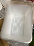 美丽雅一次性饭盒方形1000ml*30套 快餐打包盒大容量食品级便当野餐盒 实拍图