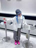 女童棒球服外套秋冬款洋气2025新款大童夹克衫女孩秋装学生上衣服 高级灰外套 160 实拍图