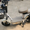 飞鸽E75【限时特价】智能电动自行车45公里长续航电动车铅酸电池48V12A电瓶车国标可上牌代步车白 实拍图