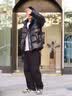 高梵黑金鹅绒服先锋5.0五格男士羽绒服休闲潮流面包服 黑色 XL 实拍图