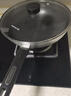 九阳（Joyoung）炒锅304不锈钢蜂窝不粘炒锅炒菜锅平底煎锅家用不挑炉灶30cm 实拍图