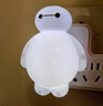 厂家直销创意小夜灯卡通大白小夜灯LED小夜灯新奇特地摊热卖货源 开关款大白白色1个装 实拍图