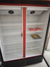 格点大容量饮料柜商用冰柜直冷藏展示柜酒水柜纯风冷无霜保鲜柜超市玻璃门冰箱立式啤酒柜 大双门下机组风冷 360°循环速冷款 实拍图