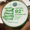 自然乐园（Nature Republic）芦荟胶晒后修复补水保湿身体乳液面霜男士贴贴霜芦荟膏凝胶300ml 实拍图
