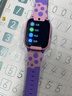 守护宝儿童电话手表3-6-12岁学生男女可插卡式GPS精准定位4G全网通防水无游戏防沉迷学生智能手表  粉紫色 【长续航+零钱支付+防水+视频通话/定位/微聊】 实拍图