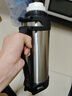 恩尔美（nRMEi）保温壶保冷杯大容量316不锈钢家用便携车载户外旅行工地保温水壶 钢本色1500ml【保温72小时+3斤水+背带】 实拍图