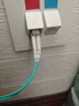 HAILE海乐 光纤跳线万兆多模LC-LC低烟无卤双芯跳纤OM3 UPC接头50/125尾纤0.5米HJ-2LC-LC-MT0.5 实拍图