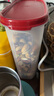 特百惠（Tupperware）MM椭圆2.3L*2件套干货保鲜盒坚果零食防潮收纳盒食品级冰箱储物盒 实拍图